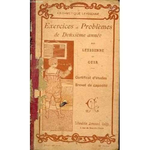 Arithmétique Leyssenne - Exercices Et Problèmes De Deuxième Année E... on Productcaster.