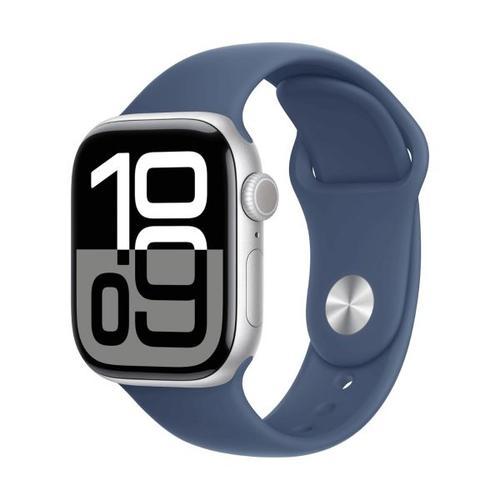 Apple Watch Series 10 Gps 46mm Aluminio Plata Y Correa Deportiva Az... on Productcaster.