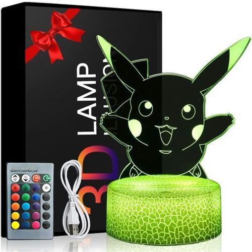 3d Anime Cadeaux Veilleuse Pour Enfants, 3d Illusion Lampe De Cheve... on Productcaster.