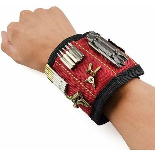 Bracelet Magnétique, 10 Puissants Aimants Forts Magnet Arm Band pou... on Productcaster.