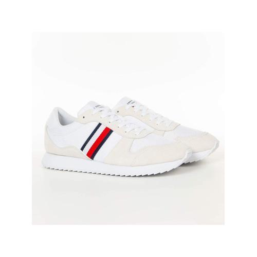 Basket Tommy Jeans Colour Flag Homme Blanc - 45 on Productcaster.