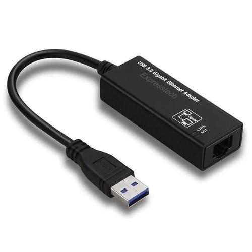 Réseau Adaptateur USB 3.0 vers RJ45 Gigabit Ethernet USB Réseau à 1... on Productcaster.