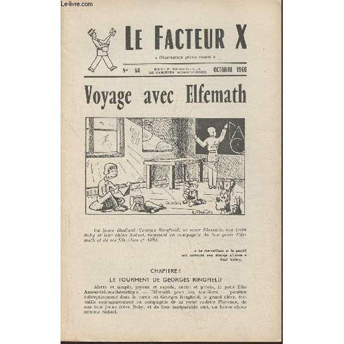 Le Facteur X N°64- Octobre 1960-Voyage Avec Elfemath on Productcaster.