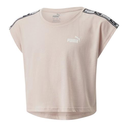 T-Shirt Rose Fille Puma Tape Tee G on Productcaster.