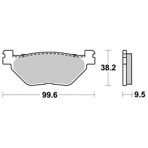 Plaquette De Frein Ferodo Pour Moto Yamaha 1900 Xv A Midnight Star ... on Productcaster.