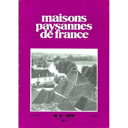 Maisons Paysannes De France . N° 3 . 1979 . on Productcaster.