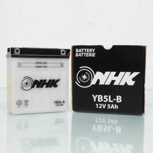 Batterie Nhk Pour Moto Kawasaki 125 Kmx 1986 À 2002 Yb5l-B / 12v 1.... on Productcaster.