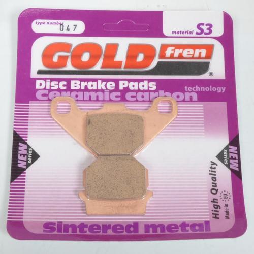 Plaquette De Frein Gold Fren Pour Pour Scooter Govecs 0 Go S 1-4 20... on Productcaster.