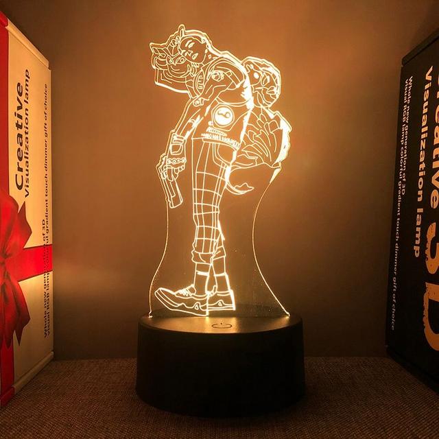 Veilleuse Figurine Valorant Gekko Lampe Led 3d on Productcaster.