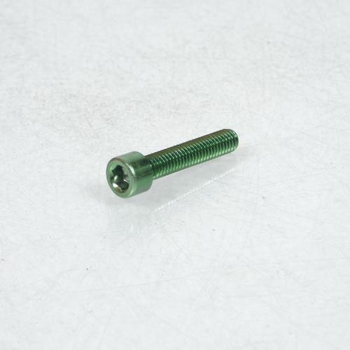 Vis Btr 5mm M6 Pas 100 30mm Annodisé Vert 3as Racing Pour Moto Neuf on Productcaster.