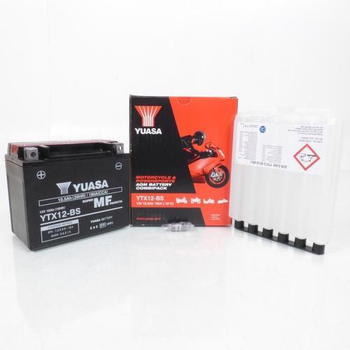 Batterie Yuasa Pour Scooter Aprilia 400 Atlantic Ie 2007 À 2009 Ytx... on Productcaster.