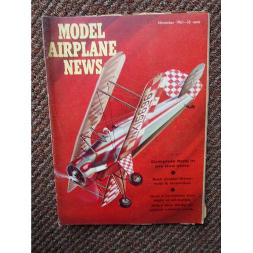 Model Airplane News Novembre 1961 on Productcaster.