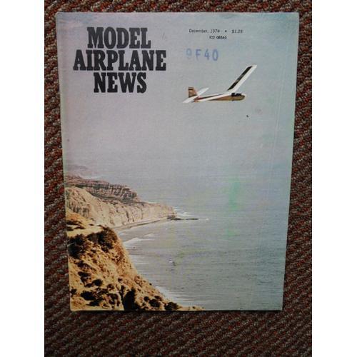 Model Airplane News December 1974 on Productcaster.