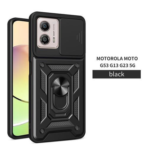 Coque Blindée Antichoc Pour Motorola Moto,G53,G73,5g,G23,G13,Bague ... on Productcaster.