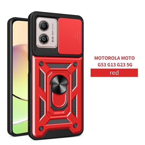 Coque Blindée Antichoc Pour Motorola Moto,G53,G73,5g,G23,G13,Bague ... on Productcaster.