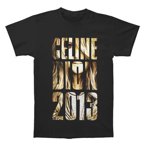 Celine Dion Photo Logo T Shirt on Productcaster.