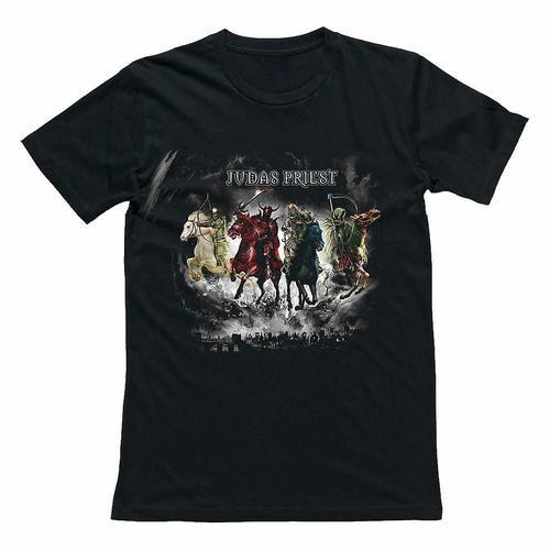 Judas Priest Four Horsemen T Shirt on Productcaster.