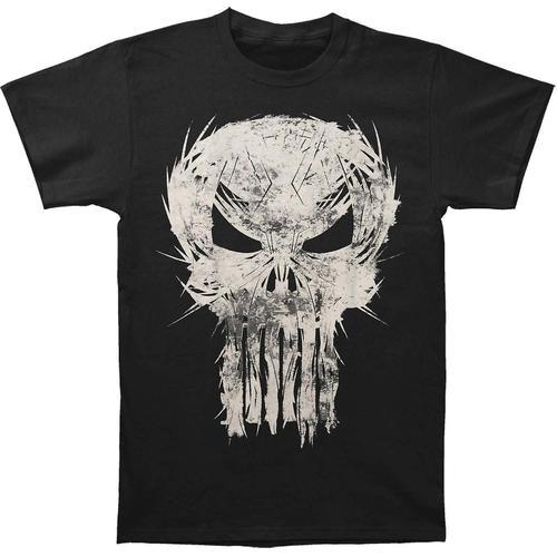 Punisher Skull Spiked T-Shirt on Productcaster.