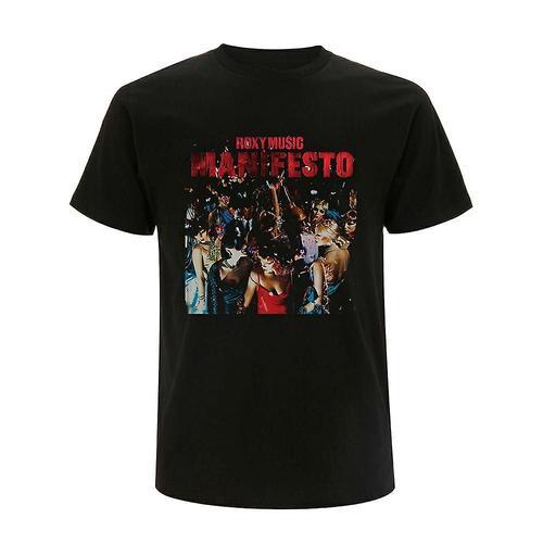 Roxy Music Manifesto T Shirt on Productcaster.