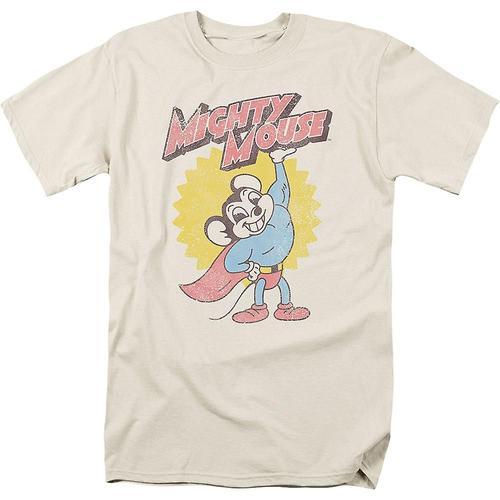 Distressed Mighty Mouse T-Shirt on Productcaster.