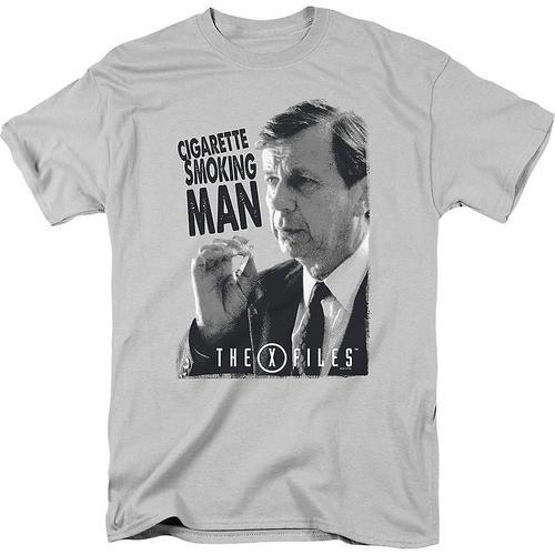 Cigarette Smoking Man X-Files T-Shirt on Productcaster.