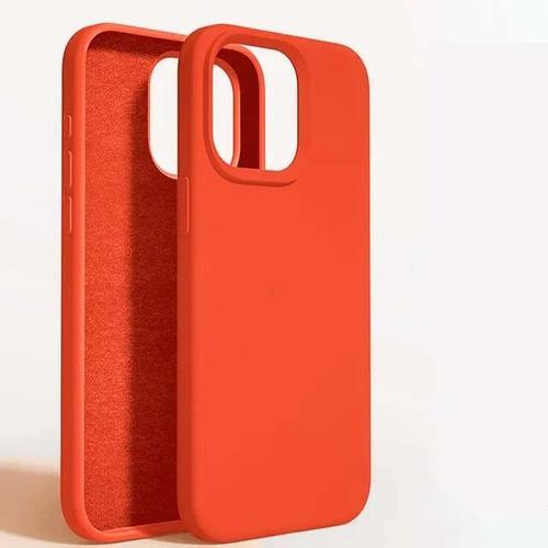 Coque Antichoc En Silicone Liquide Pour Apple,Coque Arrière Douce E... on Productcaster.