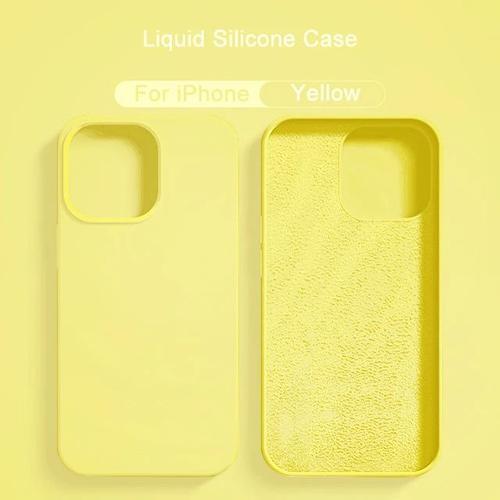 Coque De Téléphone En Silicone Liquide D'origine Pour Apple,Coque D... on Productcaster.