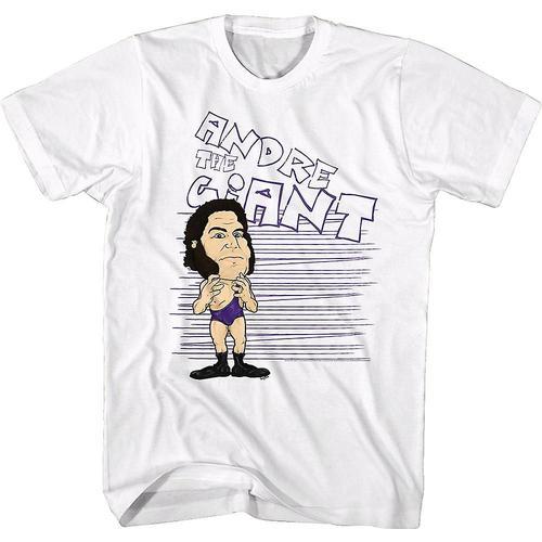 Sketch Andre The Giant T-Shirt on Productcaster.