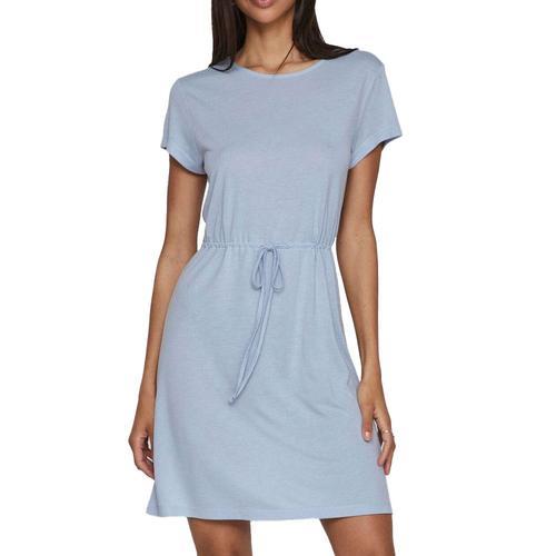 Robe Bleu Femme Vila Mooney on Productcaster.