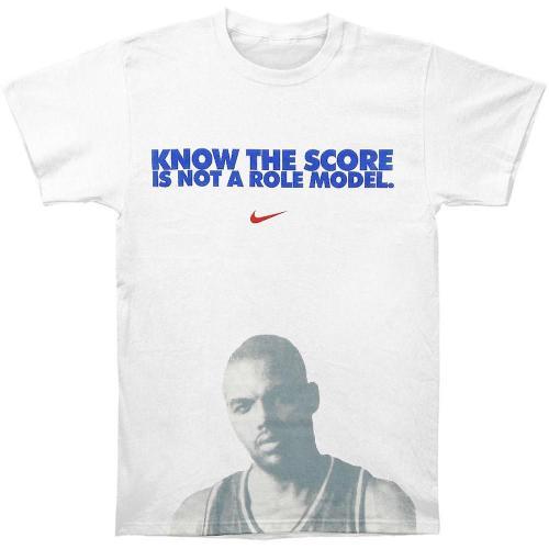 Know The Score Is Not A Role Model T-Shirt on Productcaster.