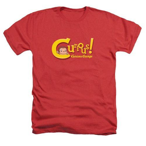 Curious George Curious Heather T-Shirt on Productcaster.