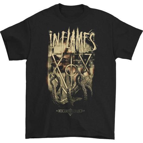 In Flames Octopus 2015 Tour T-Shirt on Productcaster.