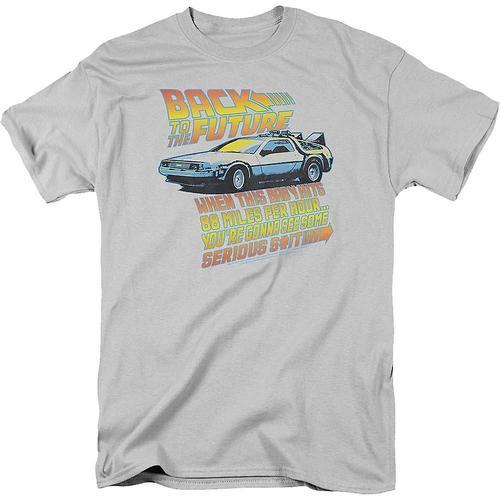 When This Baby Hits 88 Miles Per Hour Back To The Future T-Shirt on Productcaster.