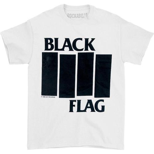 Black Flag Bars & Logo T-Shirt on Productcaster.