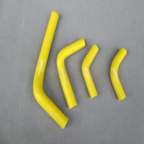 Jaune Tuyau De Radiateur En Silicone Pour 2004-2009 Honda Crf250r C... on Productcaster.