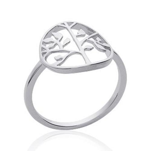 Bague En Argent Rhodié (7201800) - L'atelier Précieux on Productcaster.