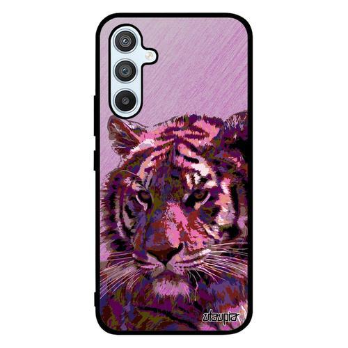 Coque Pour Samsung A54 Silicone Tigre Sauvage Felin Noir Du Bengal ... on Productcaster.