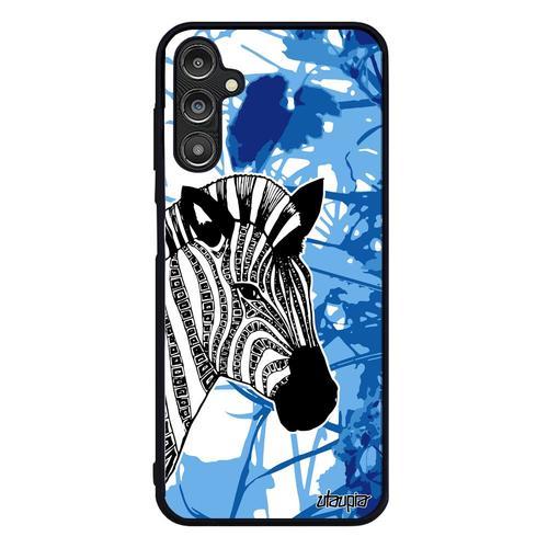 Coque Zebre A14 4g 5g Silicone Ethnique Femme Dessin Case Bleu Azte... on Productcaster.