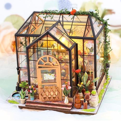 (Garden House)Poupées En Bois Modèle Kits Rénovation De Meubles - K... on Productcaster.