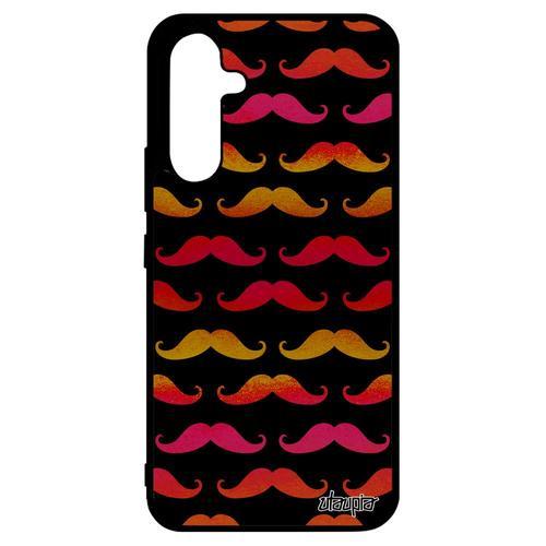 Coque En Silicone Pour Galaxy A34 Moustache Peinture Homme Portable... on Productcaster.