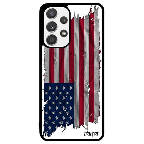 Coque A33 Silicone Drapeau Etats Unis Usa Americain Jeux Olympiques... on Productcaster.