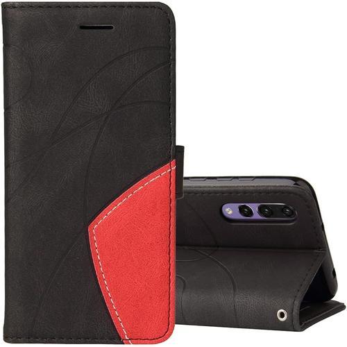 Coque Pour Huawei P20 Pro Avec Verre Trempé, Etui En Cuir Pu Portef... on Productcaster.