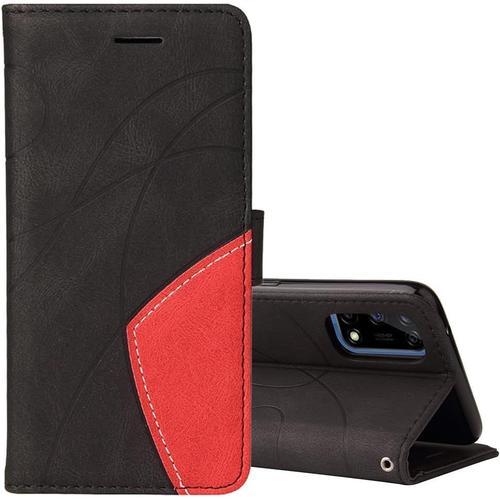 Coque Pour Oppo Realme V5 5g Avec Verre Trempé, Etui En Cuir Pu Por... on Productcaster.