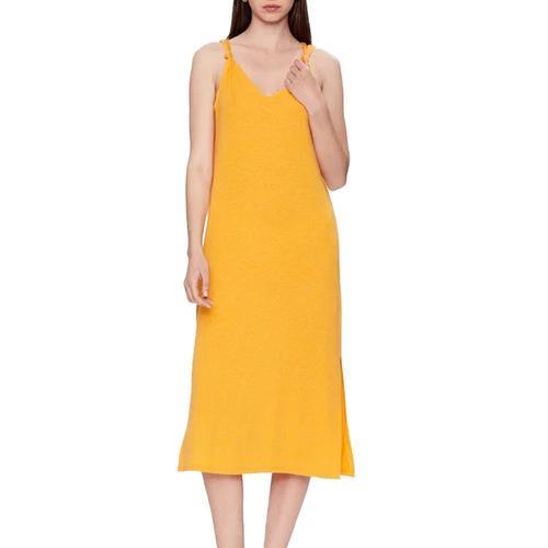 Robe Orange Femme Vero Moda Marijune on Productcaster.