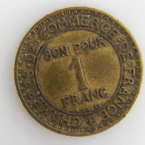 Chambres De Commerce 1 Franc Bronze Ttb 1921 France - Pièce De Monn... on Productcaster.