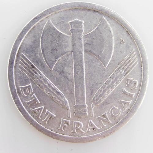 Bazor - Etat Français 2 Francs Aluminium Ttb 1943 France - Pièce De... on Productcaster.