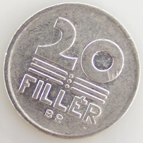 20 Filler Aluminium Ttb 1987 Hongrie - Pièce De Monnaie on Productcaster.