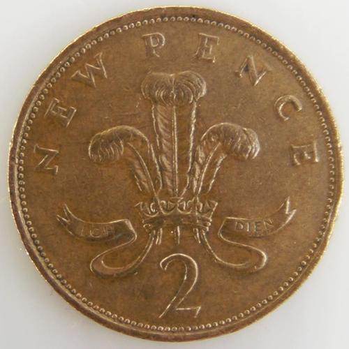 Elisabeth Ii 2 New Pence Bronze Ttb 1980 Grande-Bretagne - Pièce De... on Productcaster.