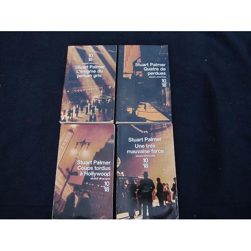 Lot De 4 Livres De Stuart Palmer Collection Grands Detectives on Productcaster.