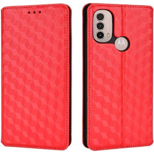 Coque Pour Moto E40 E30 E20 Coque Cuir Moto E40 E30 E20 Pu Housse É... on Productcaster.